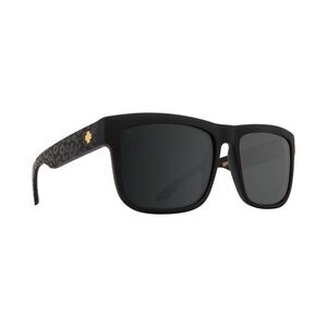 DISCORD Spy Sunglasses Matte Black Leopard/HD Plus Silver Light Mirror